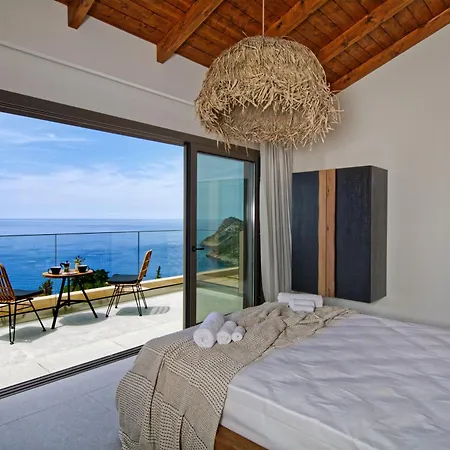 Assos Hills Infinity Exquisite 2 Bed Kefalonia ヴィラ *
