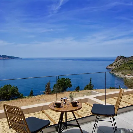 Assos Hills Infinity Exquisite 2 Bed Kefalonia ヴィラ *
